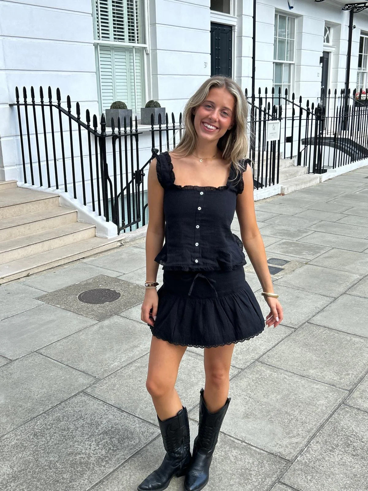 Black Mini Skirt - Image 4