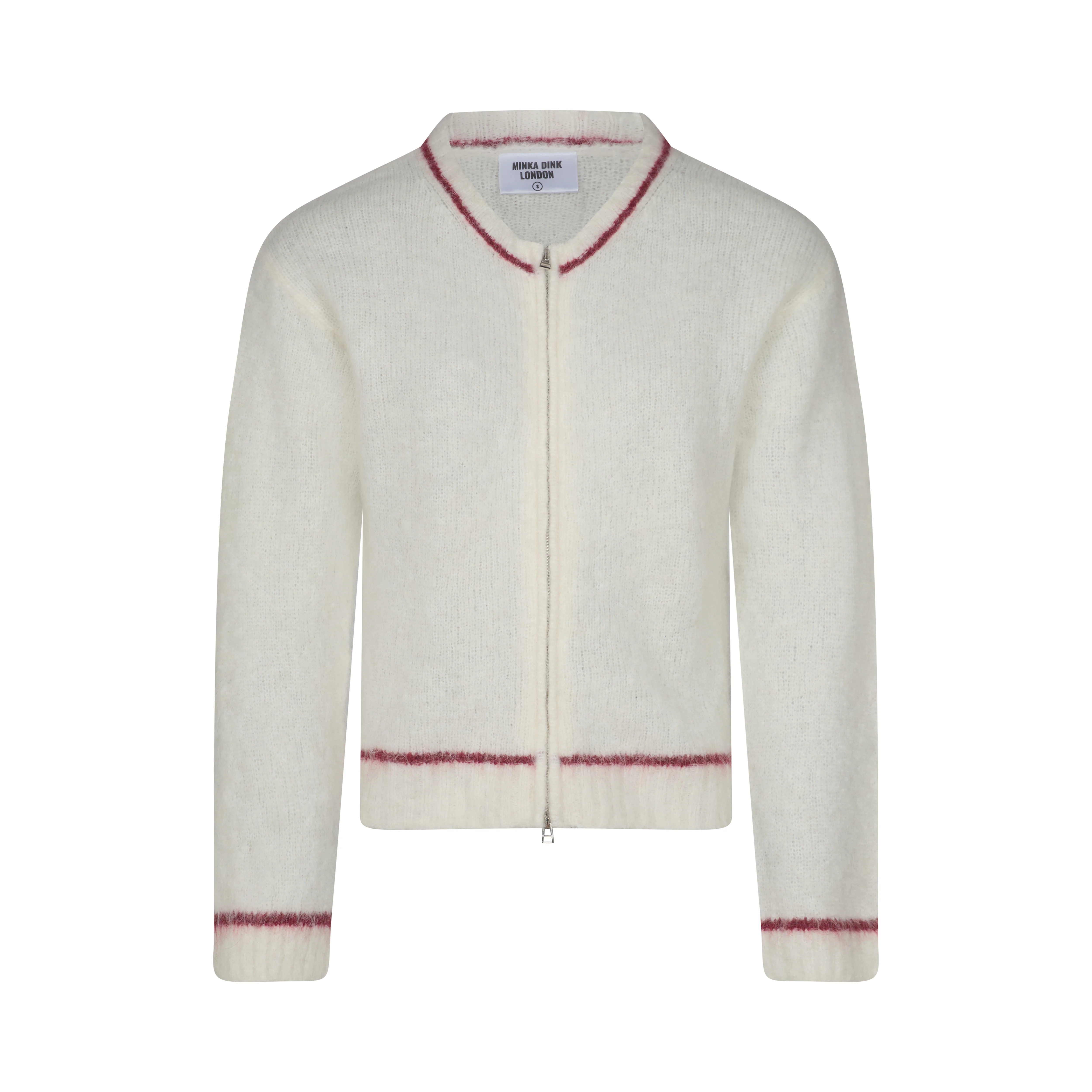 Dual Zip Jumper - Cream - Image 12