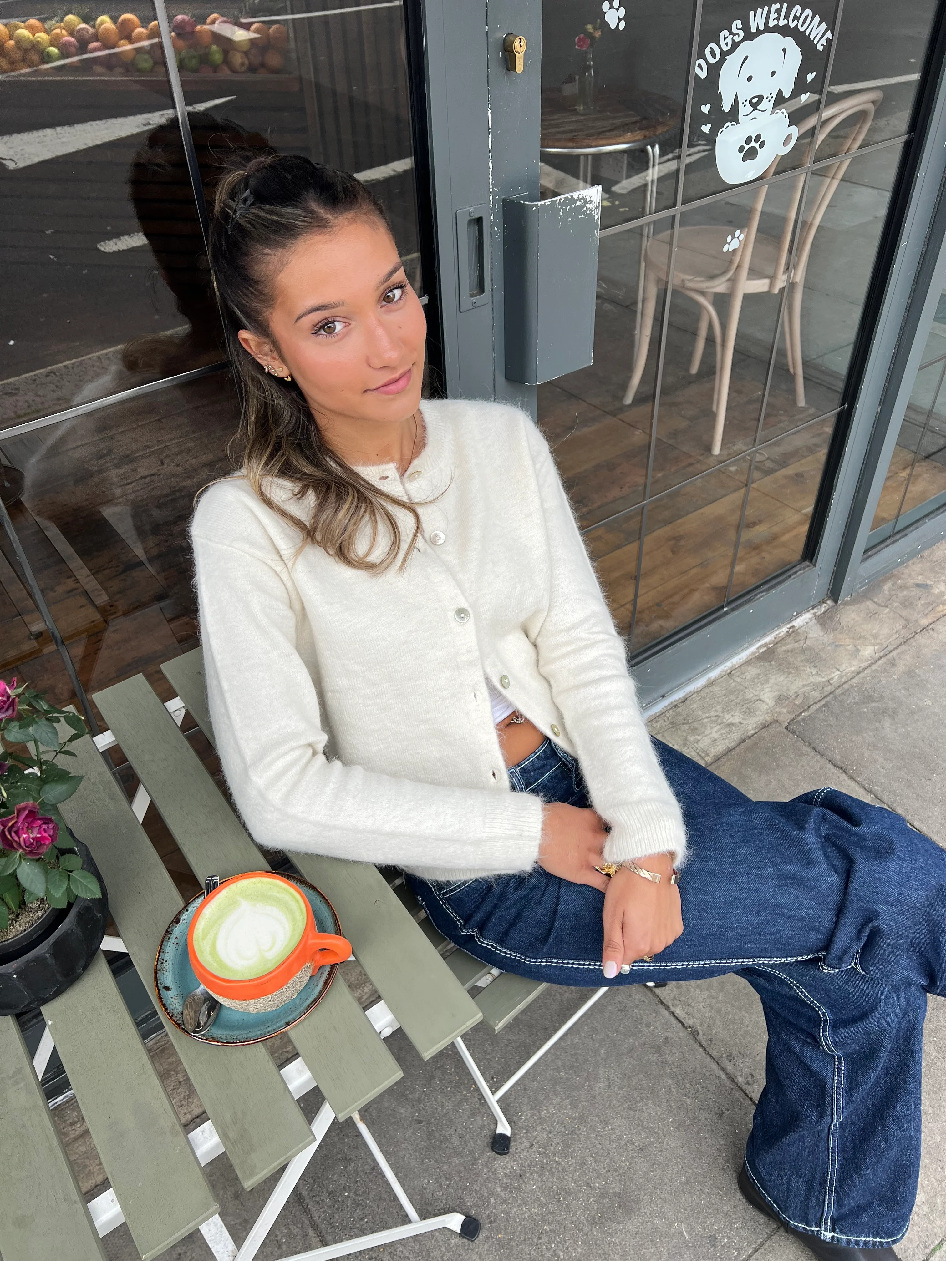 Elsa Cardigan - Cream - Image 7