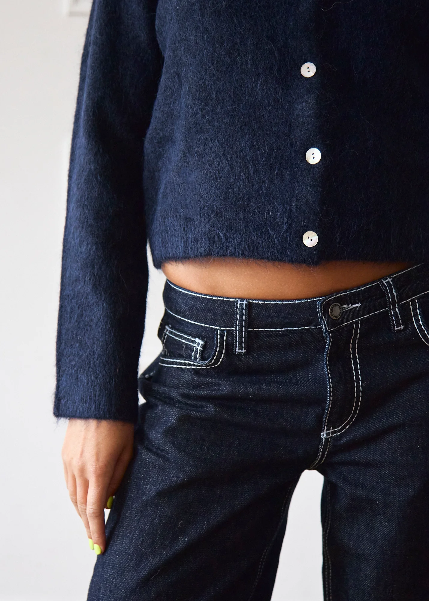 Elsa Cardigan - Navy - Image 6