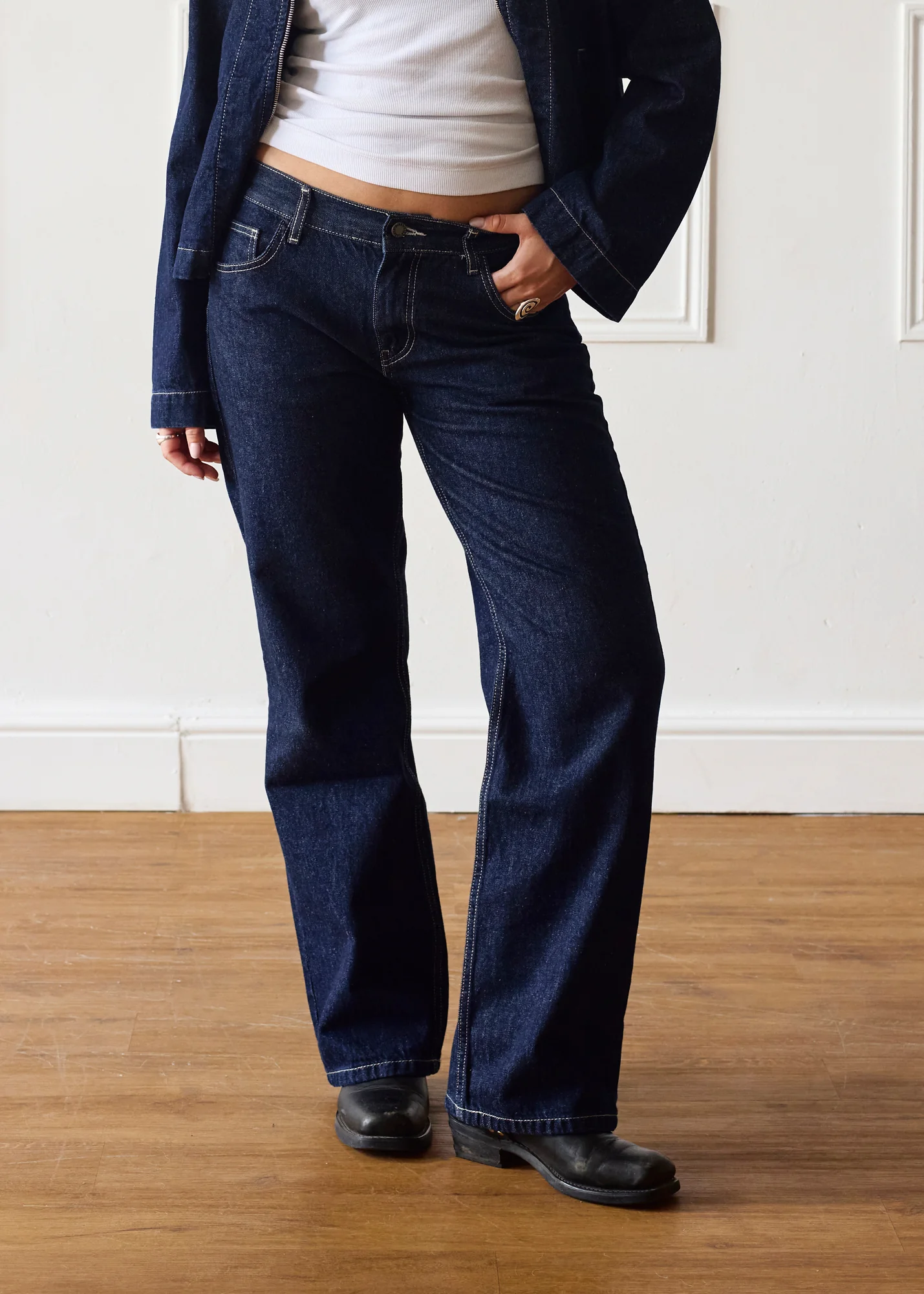 Hani Jeans - Dark Wash - Image 7