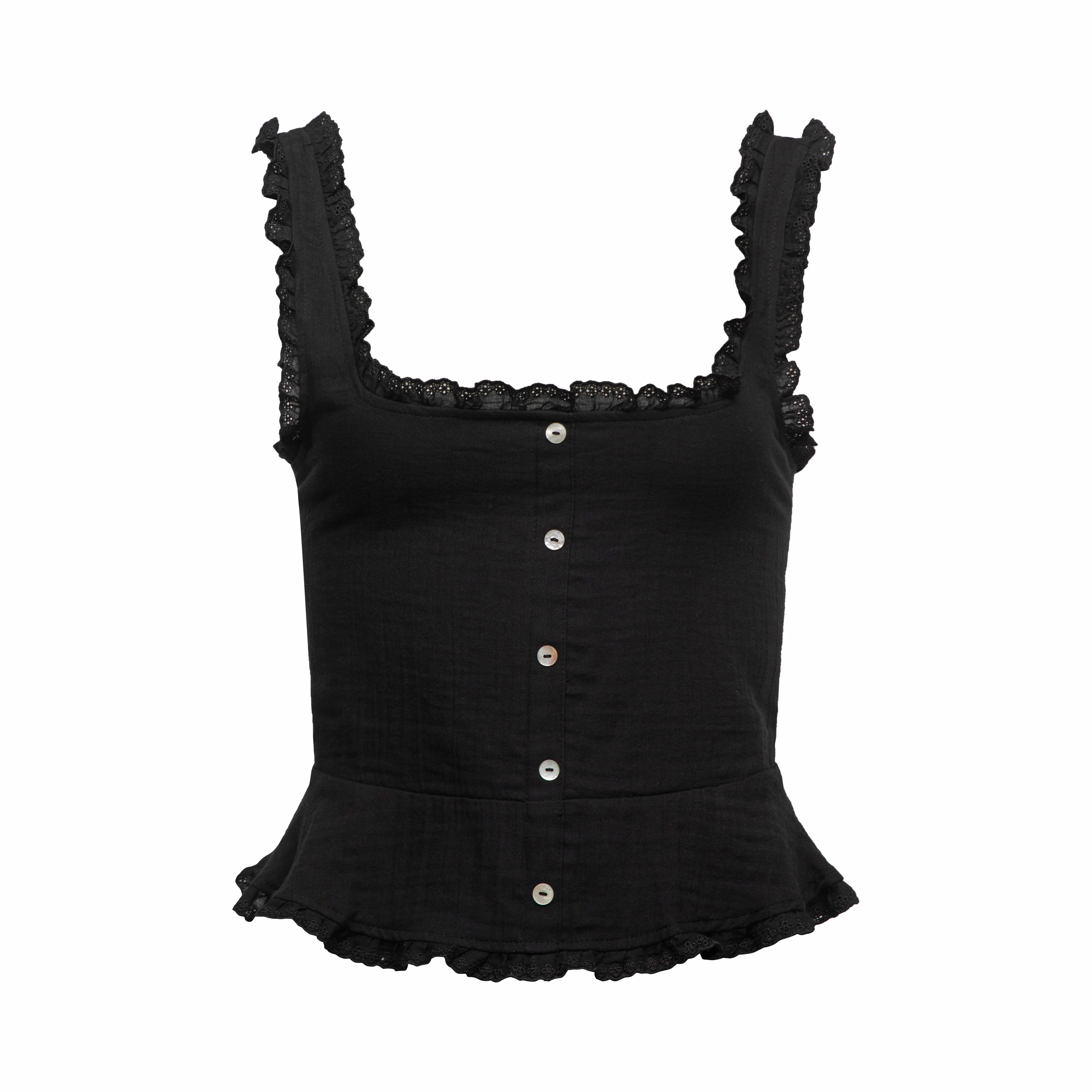 Lola Top - Black - Image 8